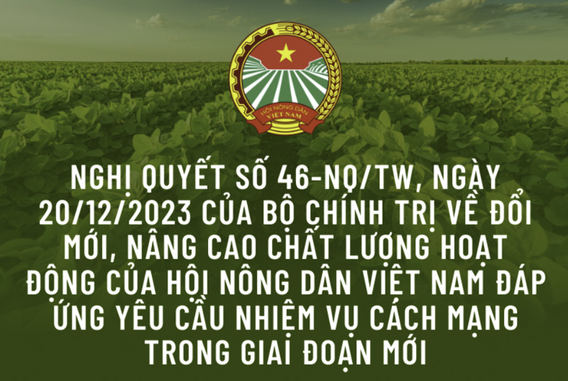 07 nhiệm vụ, giải pháp đổi mới, nâng cao chất lượng hoạt động của Hội Nông dân Việt Nam